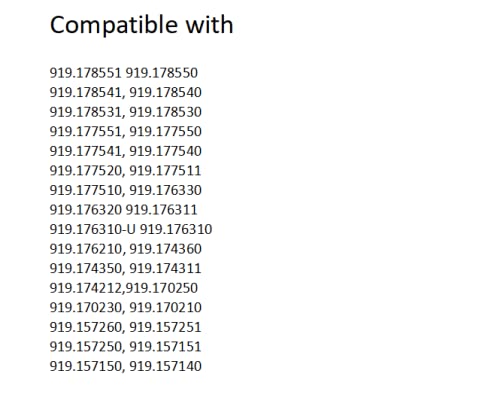 919.178551, 919.178550, 919.178541, 919.178540, 919.178531, Air Compressor Drive Belt Compatible with Poly V Belt 1PCS
