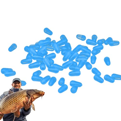 Getreideblatt für Weltraumgetreide – Bobbers Bobbers Cepler aus Bohnen-Tagelage 100 x, Angelzubehör für Zelte aus Silikon | Marinas Anti-Drop für Männer