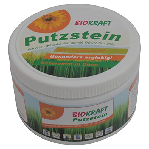 Preisvergleich Produktbild HARK Biokraft Putzstein 400g mit Schwamm Universalreiniger
