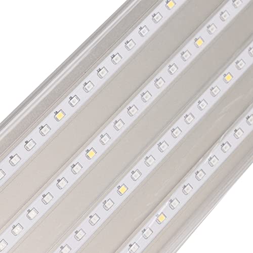Lâmpada LED para Cultivo, Suspensa 192 LEDs Luz LED de Espectro Total para Plantas de Interior 100-2