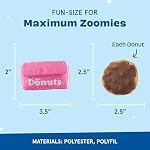 Barkbox Dog Toys – Barker’s Dozen Donuts Plush 4 in 1 Multi Part Interactive Dog Toy for Dogs & Puppies – Small - Image 3
