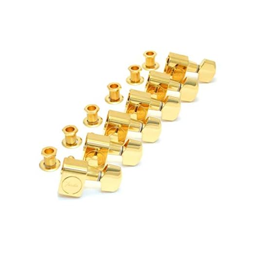 Fender American Standard Series Guitar Tuning Machines Gold (6)