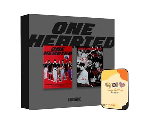Dreamus Heart Ver. + Broken Ver. 2 Full Album Set One Hearted Ampers&One Album [Heart Ver. + Broken Ver. 2 Full Album Set]+Pre Order Benefits+Bolsvos K-Pop Inspired Freebies (2Nd Single Album)