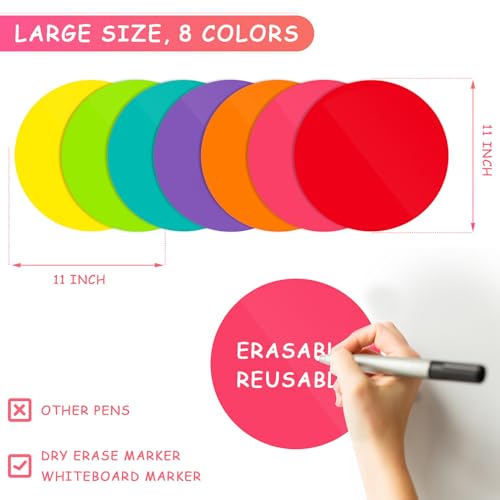 Autocollant mural effaçable à sec en vinyle adhésif sans trace pour tableau blanc nomade - 2