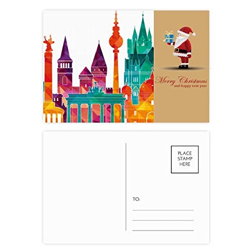 Cartes postales du Père Noël allemand lot de 20 pour correspondances