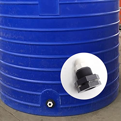 4 PCS 3/4 Inch PVC Bulkhead Fitting Kit