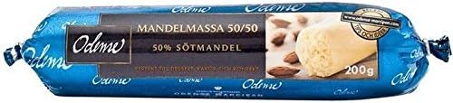 Odense Mandelmassa - Almond Paste 50% Almonds 200g - Pack of 2