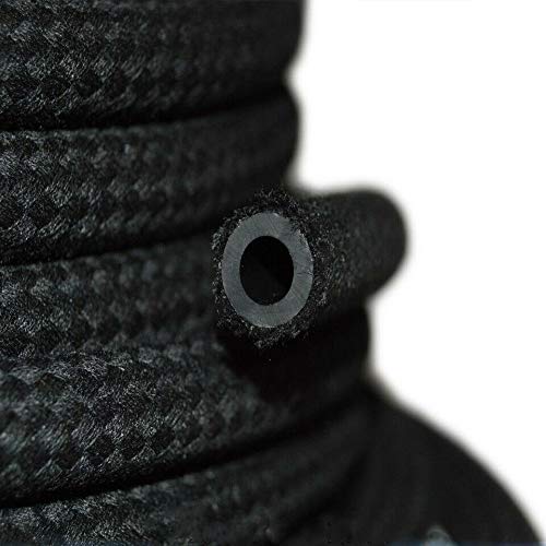 Tuyau de carburant 6 mm - 1 m - Tuyau de carburant - Tuyau diesel avec tressage textile - Pour eau, essence, gaz, huile Cover