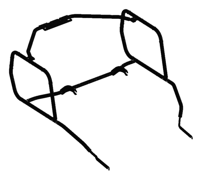 Support latéral porte-bagage valise moto pour scooter Honda PCX 125