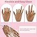 Silicone Practice Hand for Acrylic Nails - Soft Touch Liquid Silicone Hand for Practice - Flexible Realistic Nail Mannequin Hand Practice for Training