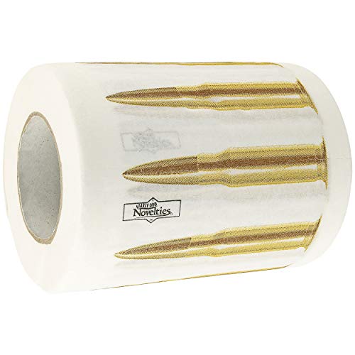 Fairly Odd Novelties Ak 47 Ak-47 Bullets Novelty Toilet Paper Funny Rifle & Gun Gag Gift, (Fon-10070) #TOP2