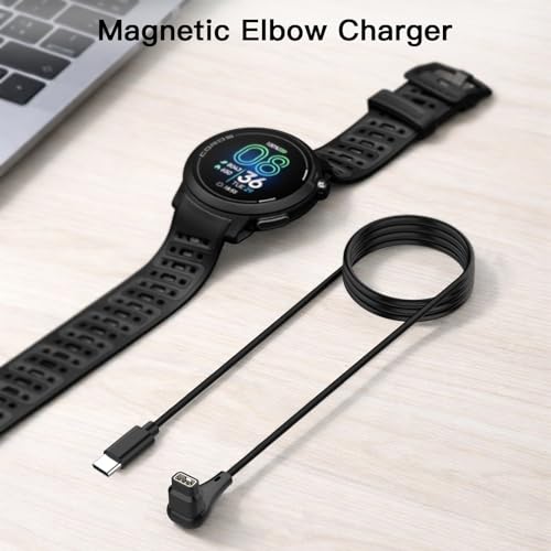 Cable tipo C para COROS PACE 4 de 1m con conector en ángulo recto 2