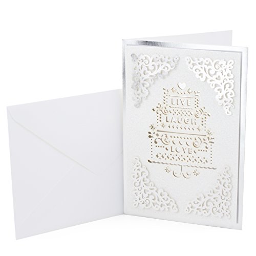 Hallmark Signature Wedding Card (Live Laugh Love) #TOP4