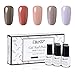 Produktbild Elite99 UV Nagellack 7ML Geschenkset Herbst Winter Kollektion, UV LED Gel Set mit Box, 5Stück Nail Design Lacke Kit für Anfänger Set001