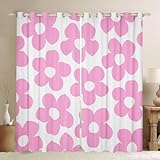 Photo Gallery homewish tende oscuranti a forma di margherita rosa acceso, stile retrò, hippie, per soggiorno, camera da letto, anni 70, tendaggi per finestre, stile vintage, giardino, tende estetiche, 2 pannelli Photo Gallery homewish tende oscuranti a forma di margherita rosa acceso, stile retrò, hippie, per soggiorno, camera da letto, anni 70, tendaggi per finestre, stile vintage, giardino, tende estetiche, 2 pannelli