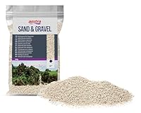 Amtra Ivory White Quartz – feiner weißer Quarz-Aquariensand, für Süß- oder Salzwasser, 1–3 mm Körnung, Menge 5 kg