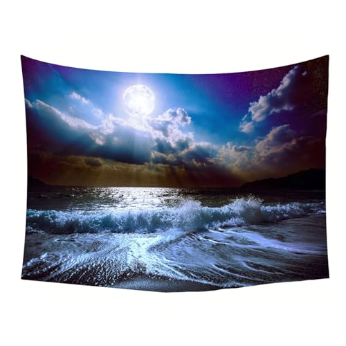 Tenture decoration murale chambre pour masquer un mur vide - 5