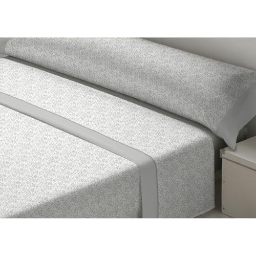 D Or Juego de Sábanas Lavanda Gris Cama