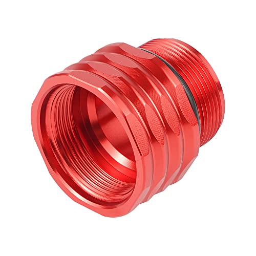 Nicecnc Red Front Brake Disc Rotor Guard & Rear Brake Reservoir Cover Extender Compatible With Gasgas Ex Ec Mc,See Fitment #TOP7