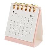 Conçu pour durer : fabriqué avec des matériaux en papier, le calendrier offre une expérience d'écriture fluide et une durabilité à long terme, petit calendrier de bureau, calendrier autonome