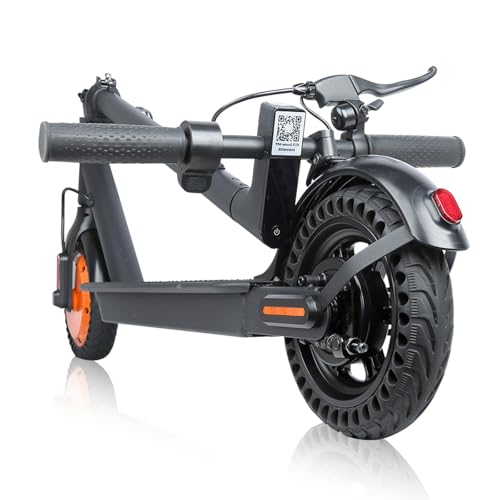 Electric Scooter for Teens,350W Motor, 19Mph Max Speed, Three-Speed Adjustment,Cruise Control Scooter Electric with Double Braking System 8.5” Solid Tires, Foldable