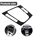 ARMYJY Gear Shift Panel Frame Cover Trim for BMW 3 Series E46 1998 1999 2001 2002 2003 2004 2005 Control Gear Box Shift Knob Panel Trim (Automatic Transmission and Left Hand Driver Only)
