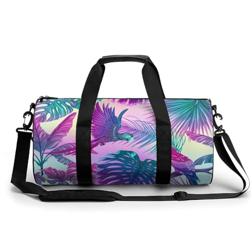 Sac de sport gym oiseau fantaisie duffel bag voyage camping randonnée