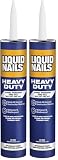 Liquid Nails 10 oz. Heavy Duty Construction Adhesive (Pack of 2)