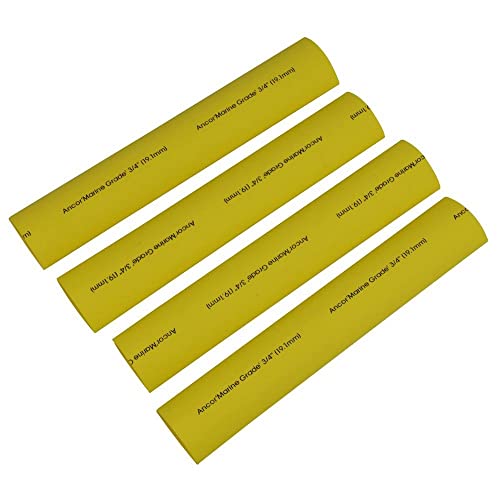 Gaine thermorétractable jaune 3/4 ANCOR pour éliminer les pannes dues à l'humidité