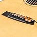 KNA SG-2 Bridge-Mounted Piezo Pickup for Acoustic, Steel-String Guitar – Natural Tone, Lightweight, Detachable, Volume Control, Singer Songwriter, Open Mic, No-Battery, Easy No-Mod Installation