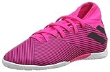  Adidas Nemeziz 19.3 IN J, Botas de fútbol Unisex niño, Multicolor (Shock Pink/Core Black/Shock Pink 000), 28 EU