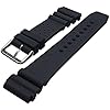 Talk Time ND Limits Silicone Watch Strap Divers Band Black 18mm #5