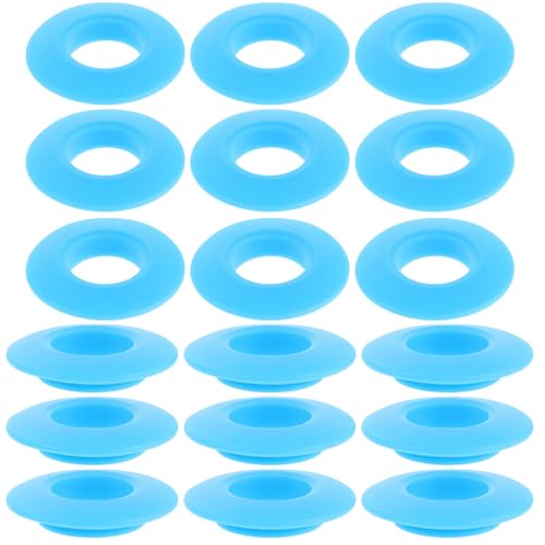 UPKOCH - UPKOCH 25 Stück Tropfringe für Kajakpaddel aus PVC Leicht Passgenau Wasserabweisennd Zubehör für Kajak und Kanupaddel Himmelblau ohne Werkzeug Montierbar