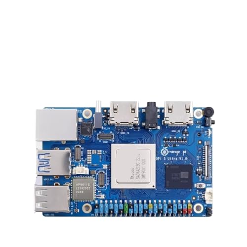 Générique Compatible avec Orange Pi 5 Ultra 16 Go de RAM RK3588 DDR5, ordinateur monocarte WiFi + Bluetooth, SSD M.2, 6 TOPS, NPU, mini PC Orange Pi 5...