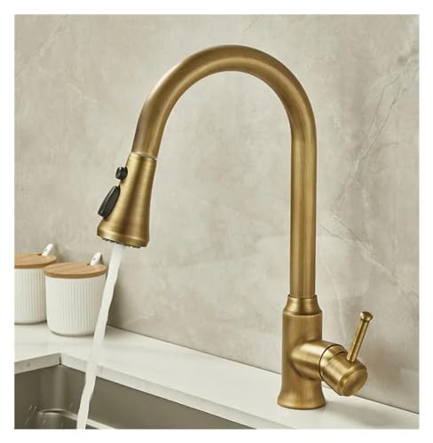 Mitigeur de lavabo robinet de cuisine extractible pour évier et salle de bain