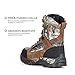 R RUNFUN Men's Waterproof Hunting Boots with Steel Shank, 8