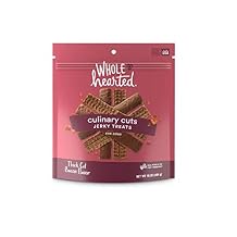 WholeHearted by Petco Culinary Cuts Thick Cut Bacon Recipe Jerky Dog Treats 16 oz.
