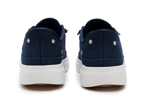 Skechers Women's Go Walk Commuter Dolores Hands Free Slip-Ins Sneaker, Navy/White, 8