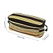 plplaaoo Outdoor Camping Kitchen Utensils Organizer Travel Bag,Camping Cookware Holder Ethnic Style Canvas Multipurpose Green Stripe Designed Tableware Storage Bag for Outdoor Travel