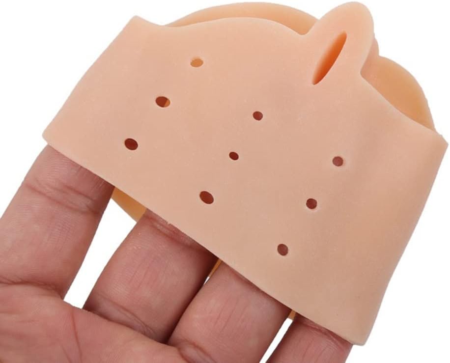 DEAVER Toe Separators, of Gel Bunion Corrector for Relieving Forefoot Pain, Overlapping Toes, Silicone Bunion Splints Toe Protection, Toes Straightener