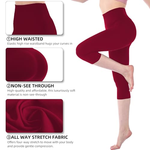 Image of Stanpetix Leggings for Women - High Waisted Workout Women's Leggings Running
