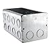 Appleton M4-350 Masonry Box, 4-Gang, 3-1/2
