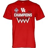 Blue 84 Men's Houston Cougars Basketball Conference Champions T-Shirt 2021, Houston Cougars Red,...