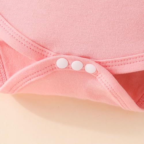 Newborn Baby Girl Clothes Sunflower Outfit Ruffle Romper Tops Floral Pants Outfit Fall Winter Clothing4