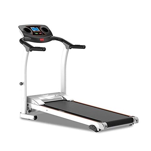 LIANYANG Löpband inomhus hem elektrisk gångmaskin full vikbar mini fitnessutrustning kvinna (färg: A)