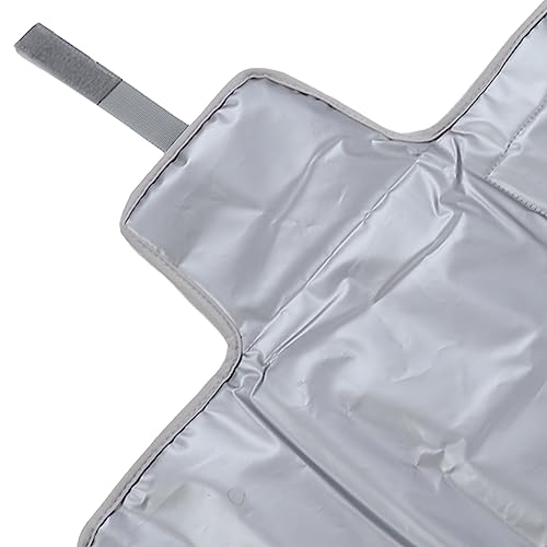 Trocador Portátil, Trocador de bebê Portátil Grande Capacidade para Viagens para Bebês (Cinza)