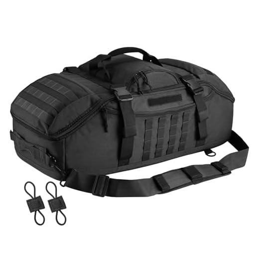 65L Tactical Duffle Bag for Outdoor Use