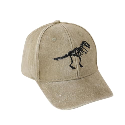 Toddler Dinosaur Hat Vintage Cartoon Embroidered Baby Boys Girls Baseball Caps Kids Spring Summer Sun Hats