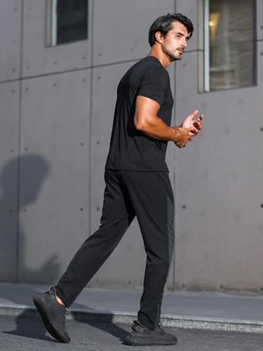 Image of POSHAX Men Track Pants|Straight Fit