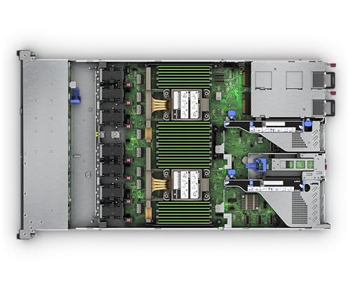Hewlett Packard Enterprise ProLiant DL360 Gen11 Rack Server w/one Intel Xeon Silver 4509Y Processor, 2.4GHz 12‑core 1P 64GB‑R MR408i‑o NC 8SFF 1000W RPS (HPE Smart Choice P71686-005) - Thumbnail 4